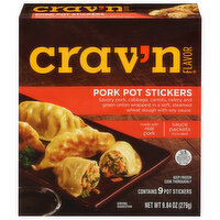 Crav'n Flavor Pot Stickers, Pork - 9 Each 