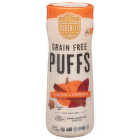 Serenity Kids Puffs, Grain Free, Pumpkin & Cinnamon - 1.5 Ounce 