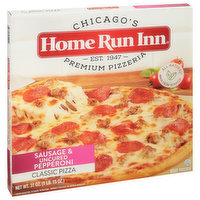Home Run Inn Classic Pizza, Sausage & Uncured Pepperoni - 31 Ounce 