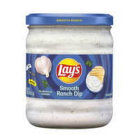 Frito Lay Lays, Smooth Ranch Dip - 15 Ounce 