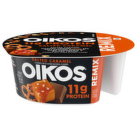Oikos Yogurt & Mix-Ins, Nonfat, Salted Caramel