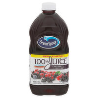 Ocean Spray 100% Juice, Cranberry Elderberry Flavor - 64 Fluid ounce 