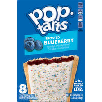 Pop-Tarts Toaster Pastries, Blueberry, Frosted, 8 Pack