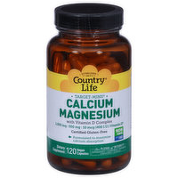 Country Life Calcium Magnesium, Vegan Capsules
