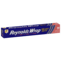 Reynolds Wrap Heavy Duty Aluminum Foil, Thick and Durable, 50 Sq Ft, 1 Ea