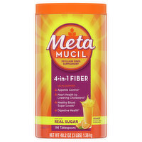 Meta Mucil Fiber, 4-in-1, Orange - 48.2 Ounce 