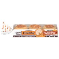 Thomas' English Muffins, Pumpkin Spice - 6 Each 