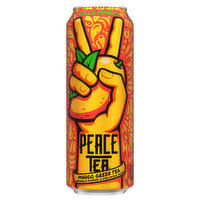 Peace Tea Green Tea, Mango - 23 Ounce
