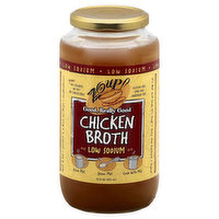 Zoup Fresh Soup Company Broth, Chicken, Low Sodium - 31 Ounce 