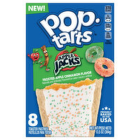 Pop-Tarts Toaster Pastries, Apple Jacks, Frosted Apple Cinnamon Flavor - 8 Each 