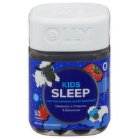 Olly Sleep, Kids, Gummies, Razzzberry - 50 Each 