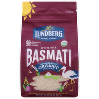 Lundberg Rice, Organic, California White Basmati - 32 Ounce 