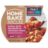 Homebake 425/:30 Meatballs in Marinara Sauce, Italian Style - 22.2 Ounce 