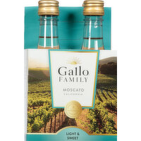 Gallo Family Moscato, California, Light & Sweet - 4 Each 