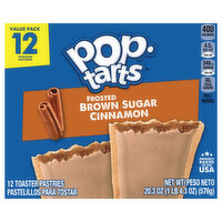 Pop-Tarts Toaster Pastries, Brown Sugar Cinnamon, Frosted