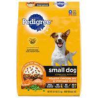 Pedigree Food for Adult Dogs, Roasted Chicken, Rice & Vegetable Flavor, Small Dog, Complete Nutrition