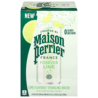 Maison Perrier Sparkling Water, Forever Lime - 8 Each 