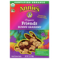 Annie's Friends Bunny Grahams, Organic, Chocolate Chip, Chocolate & Honey - 7 Ounce