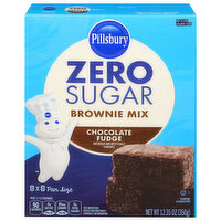 Pillsbury Brownie Mix, Zero Sugar, Chocolate Fudge