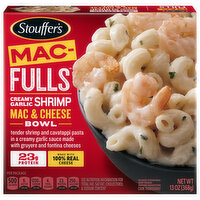 Stouffer's Mac & Cheese Bowl, Creamy Garlic Shrimp - 13 Ounce 