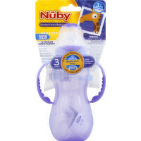 Nuby Bottle, Standard Neck, 11 Ounce, 3+ Months - 1 Each 