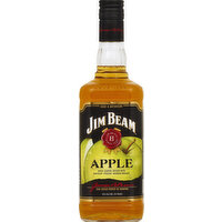 Jim Beam Whiskey, Kentucky Straight Bourbon, Apple