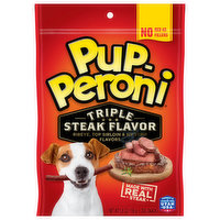 Pup-Peroni Dog Snacks, Triple Steak Flavor - 5.6 Ounce 