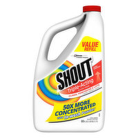 Shout Laundry Stain Remover, Triple-Acting, Value Refill