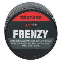 Sexy Hair Matte Texturizing Paste, Texture, Frenzy - 2.5 Ounce 