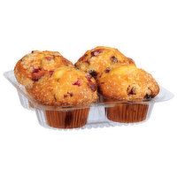 Brookshire's Muffins, Cranberry Orange, Fresh Baked - 1 Each 