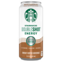 Starbucks Energy Coffee Beverage, White Chocolate - 15 Fluid ounce 