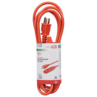 GE Grounded Cord, General Purpose, Indoor/Outdoor, 9 Feet - 1 Each 