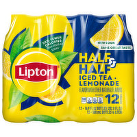 Lipton Half & Half, Iced Tea/Lemonade - 12 Each 