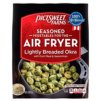Pictsweet Farms Seasoned Vegetables for the Air Fryer, Lightly Breaded Okra, 14 oz