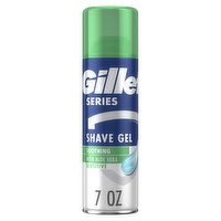 Gillette Shave Gel, with Aloe Vera, Soothing, Sensitive