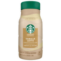 Starbucks Iced Espresso Beverage, Chilled, Vanilla Latte