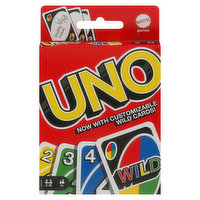 Uno Card Game, 2-10, 7+ - 1 Each 