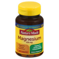 Nature Made Magnesium, 250 mg, Tablets - 101 Each 