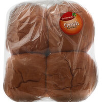 Brookshire's Hamburger Buns, Fresh Baked - 22 Ounce 