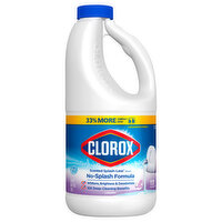 Clorox Bleach, Scented Splash-Less, Lavender - 1.25 Quart 