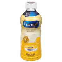 Enfamil Infant Formula, Milk-based with Iron, Ready to Use, 0-12 Months - 32 Fluid ounce 