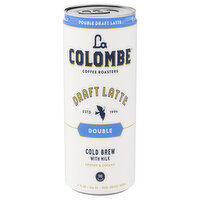 La Colombe Cold Brew, with Milk, Draft Latte, Double