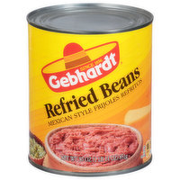 Gebhardt Refried Beans, Mexican Style - 30 Ounce 