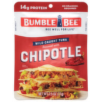 Bumble Bee Tuna, Wild Caught, Chipotle - 2.5 Ounce