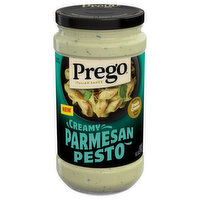 Prego Italian Sauce, Creamy Parmesan Pesto - 14.5 Ounce 