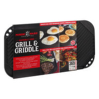 Nordic Ware Grill & Griddle, 2-Sided, Reversible - 1 Each 