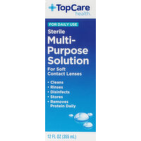 TopCare Multi-Purpose Solution, Sterile - 12 Fluid ounce 