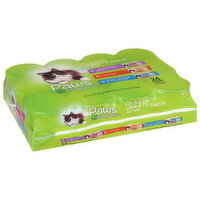 Paws Happy Life Cat Food, Classic Variety Pack - 24 Each