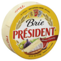 President Cheese, Soft-Ripened, Brie