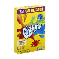 Fruit Gushers Fruit Flavored Snacks, Variety Pack, Value Pack - 12 Each 